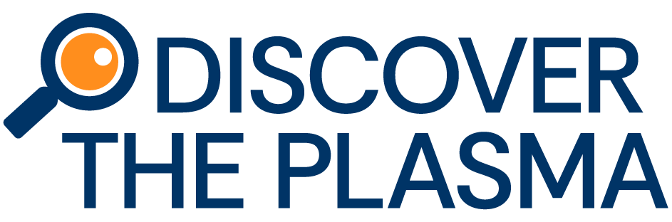 'Discover the plasma' logo